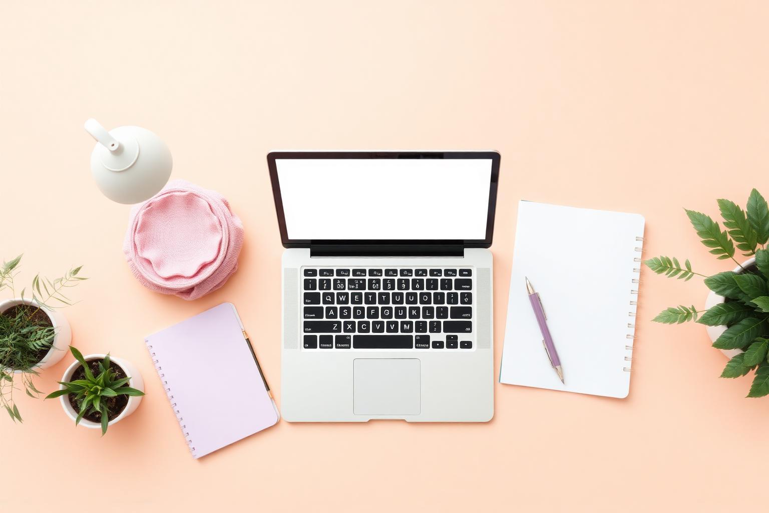 Workspace pastello di Elisa Blandini